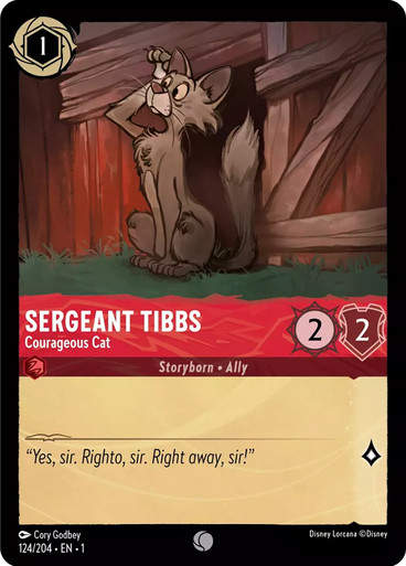 Sergeant Tibbs - Courageous Cat (LOR_TFC)