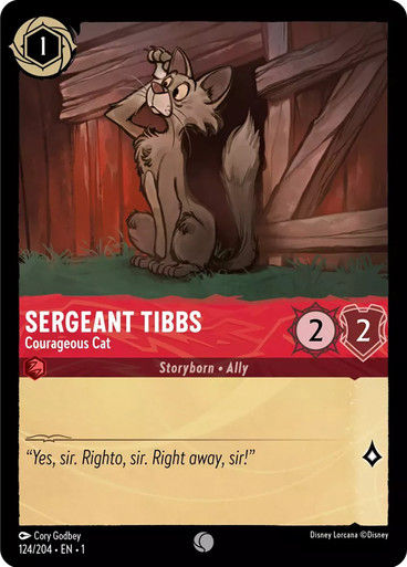 Sergeant Tibbs - Courageous Cat (LOR_TFC)
