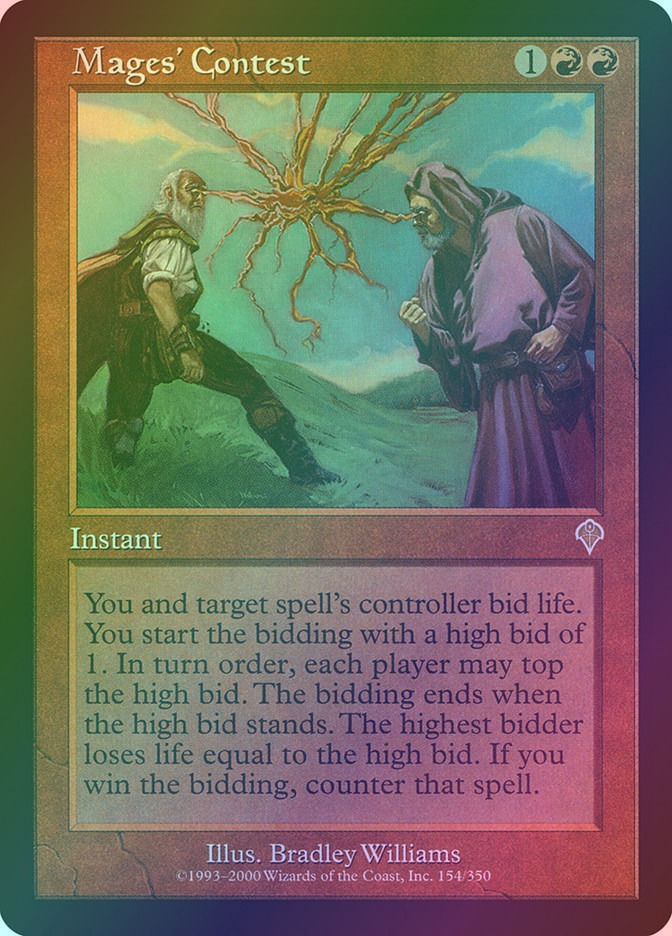 Mages' Contest (INV) (154) / Foil