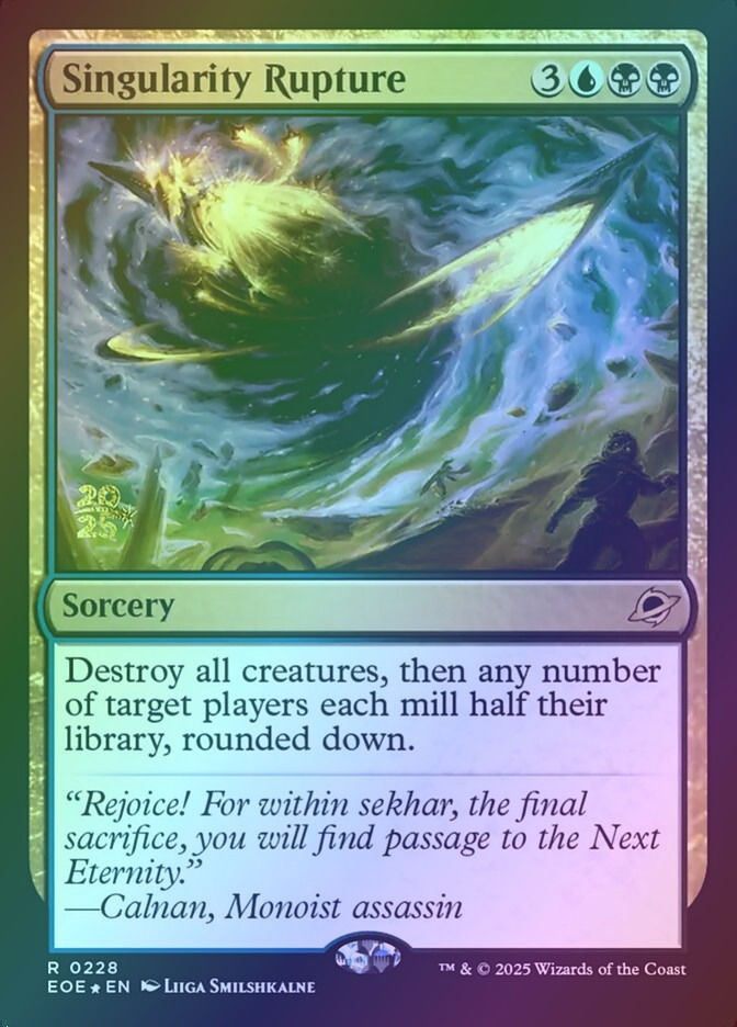 Singularity Rupture (PEOE) (228s) / Foil