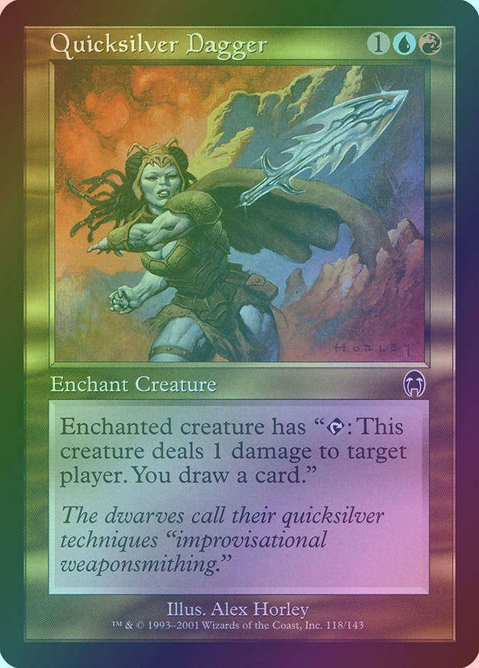 Quicksilver Dagger (APC) (118) / Foil
