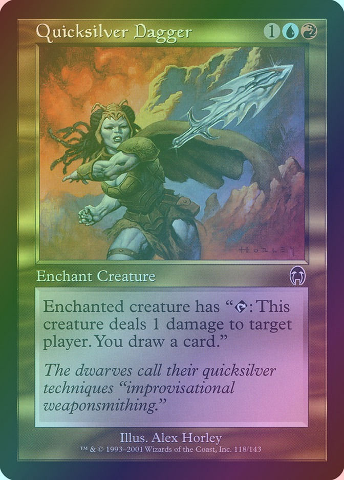 Quicksilver Dagger (APC) (118) / Foil