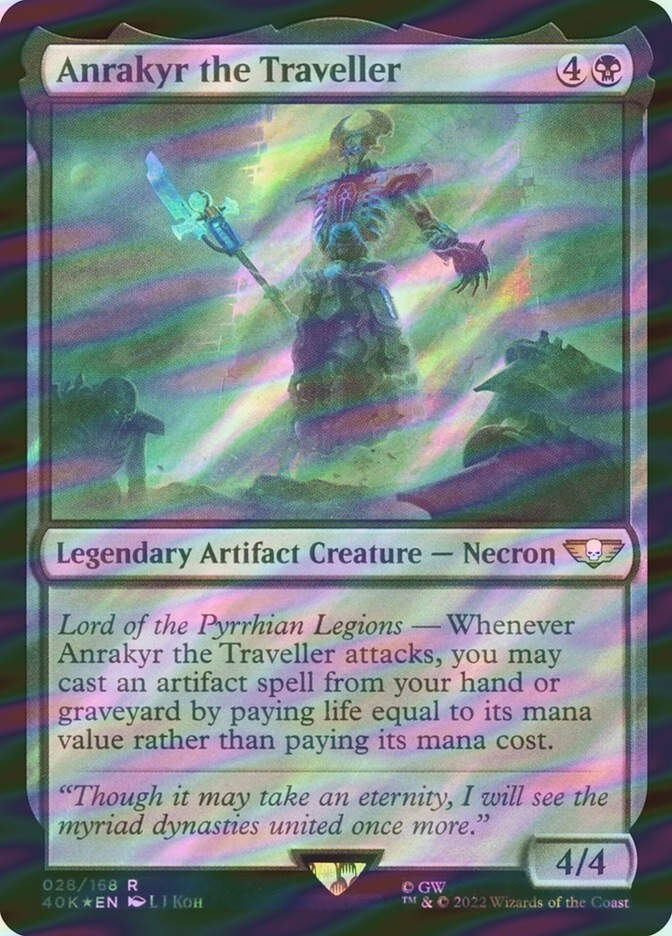 Anrakyr the Traveller (40K) (28★) / Surge Foil