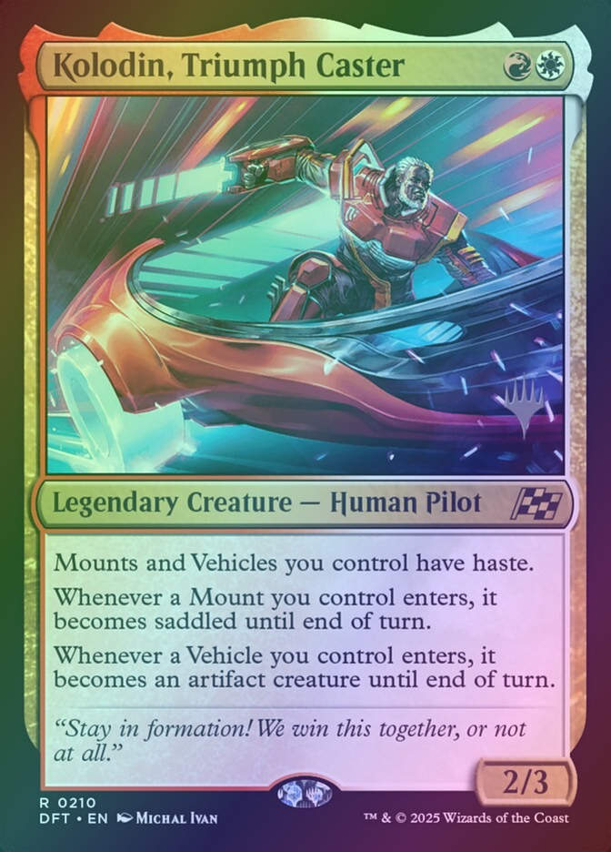 Kolodin, Triumph Caster (PDFT) (210p) / Foil