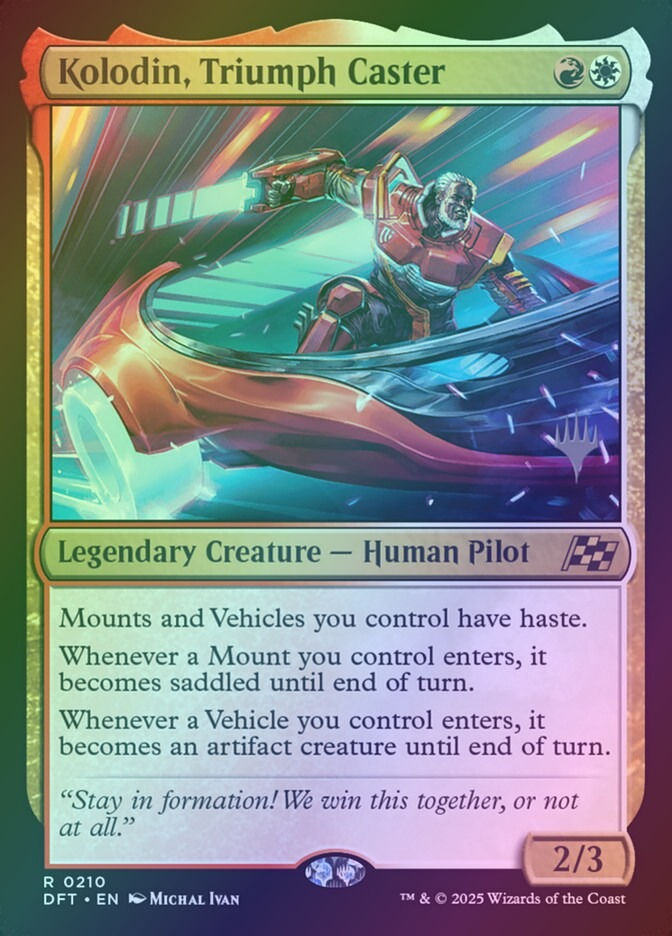 Kolodin, Triumph Caster (PDFT) (210p) / Foil