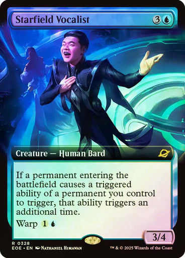Starfield Vocalist (EOE) (328) / Extended Art / Foil