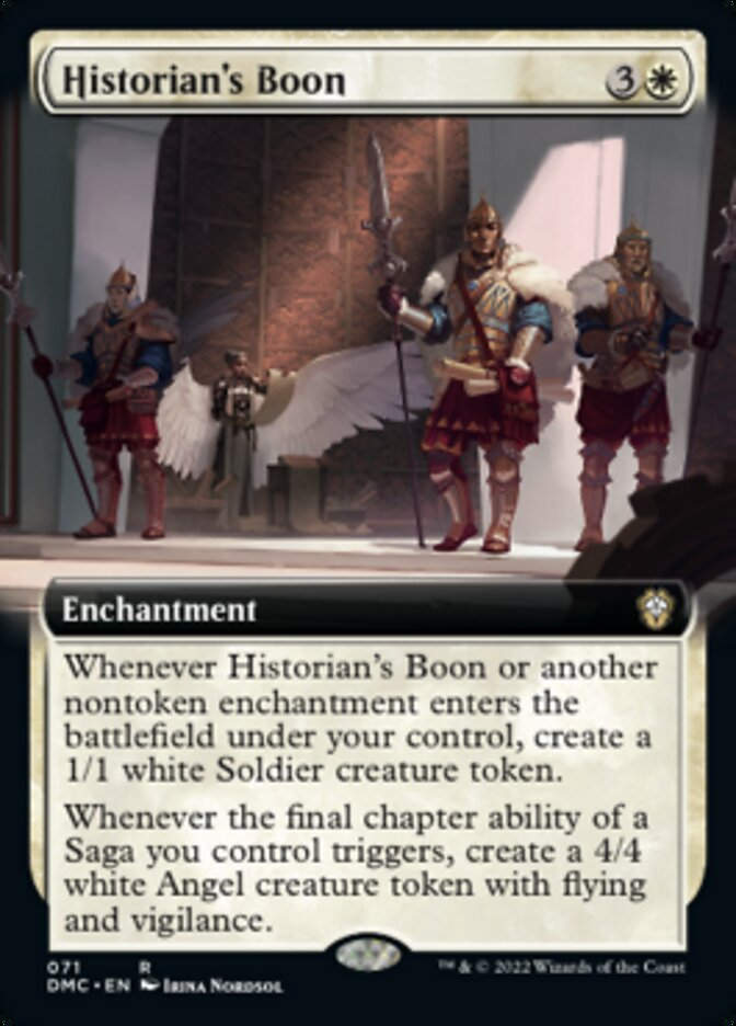 Historian's Boon (DMC) / Extended Art