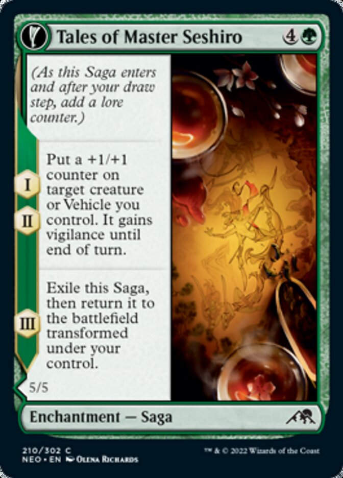 Tales of Master Seshiro // Seshiro's Living Legacy (NEO)