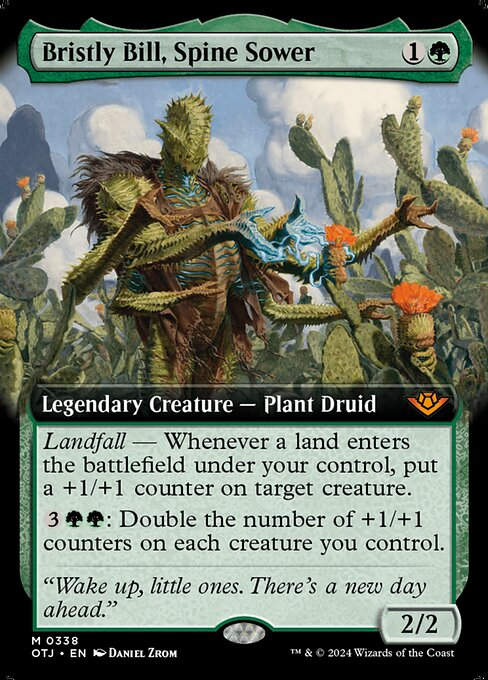 Bristly Bill, Spine Sower (otj) (338) / Extended Art