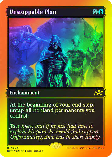 Unstoppable Plan (DFT) (442)  / First Place Foil