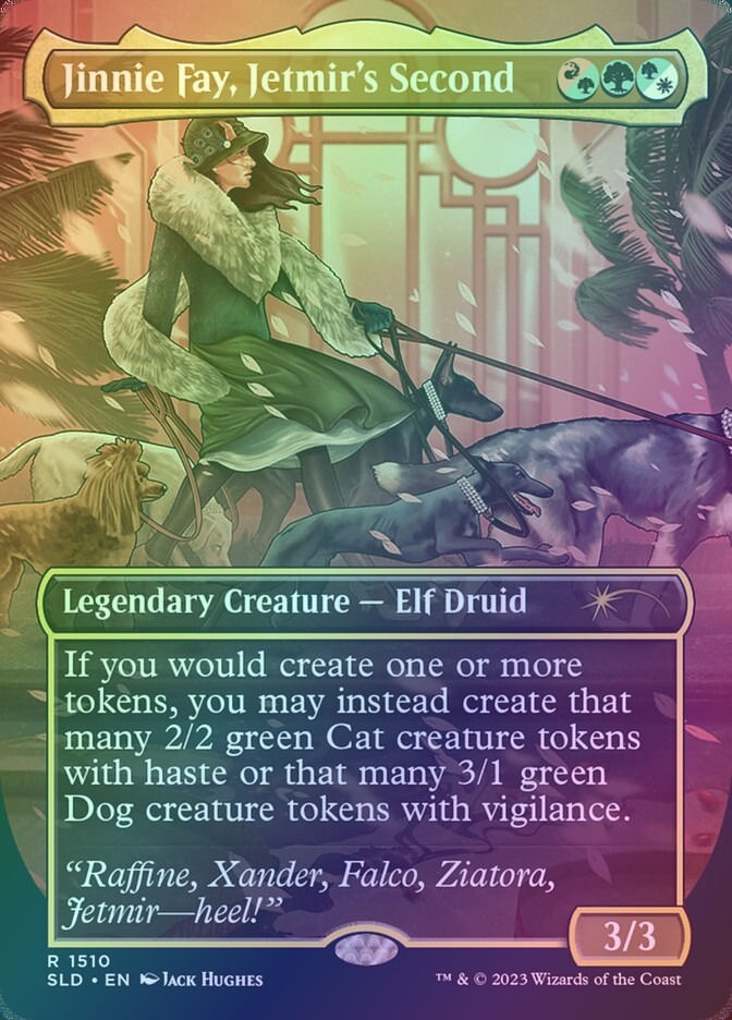 Jinnie Fay, Jetmir's Second(SLD) (1510) / Borderless / Foil — cara 1 de 2
