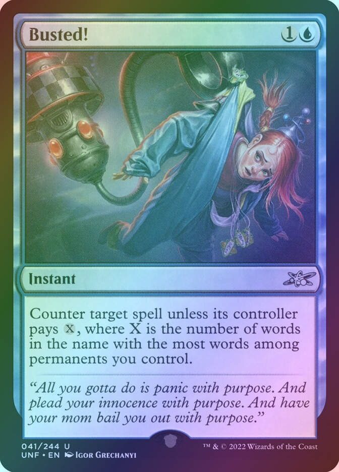 Busted! (UNF) (41) / Foil