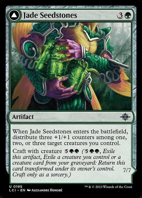 Jade Seedstones // Jadeheart Attendant (lci) — cara 1 de 2