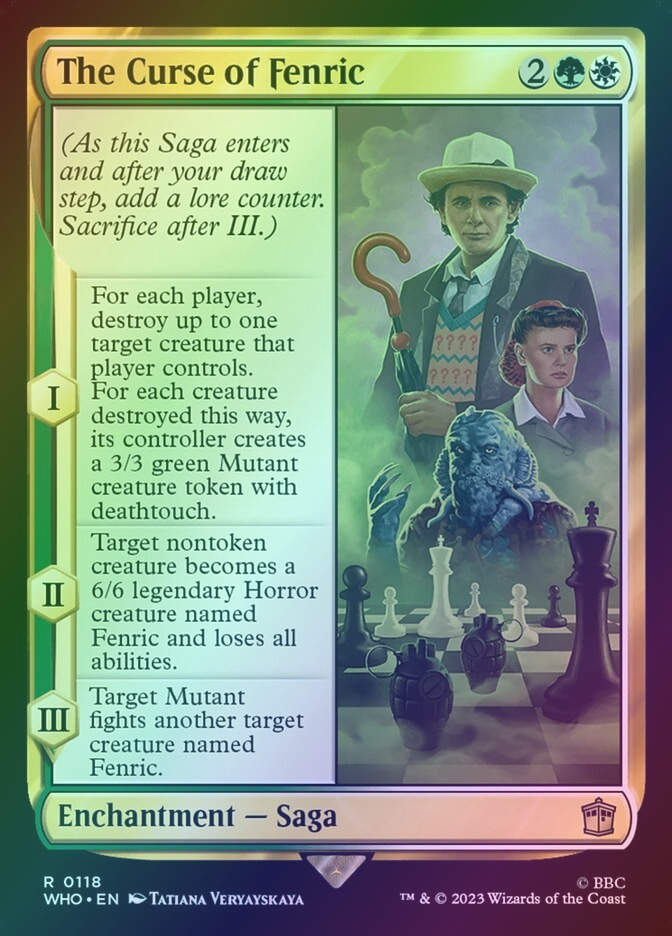 The Curse of Fenric (WHO) (118) / Foil