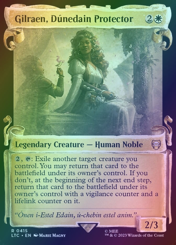 Gilraen, Dúnedain Protector (LTC) (415) / Showcase / Foil
