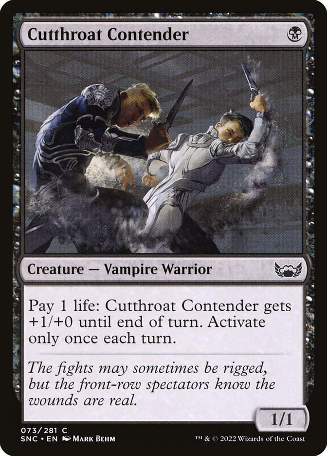 Cutthroat Contender (SNC) (73)