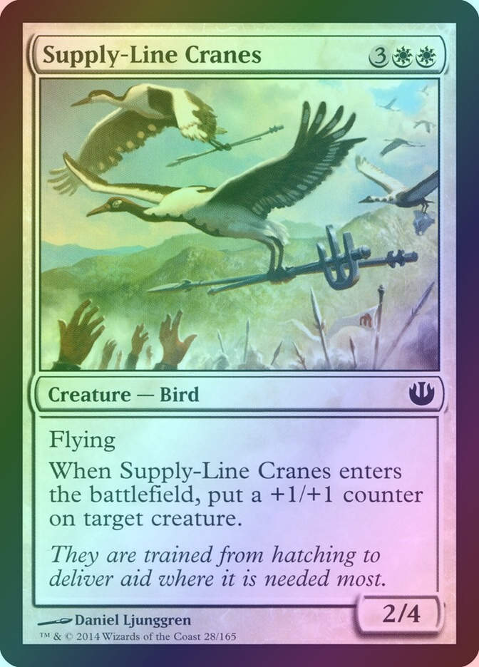Supply-Line Cranes (JOU) (28) / Foil