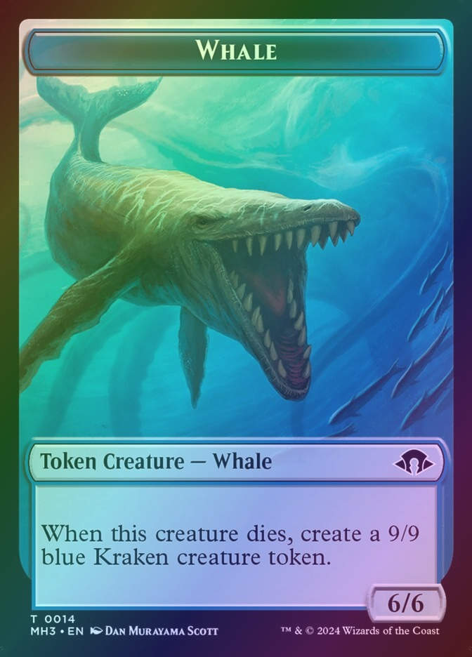 Whale // Phyrexian Germ (TMH3) (14 // 16) / Foil