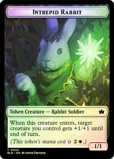 Bat (tblb) (10) // Intrepid Rabbit (tblb) (2) — cara 2 de 2