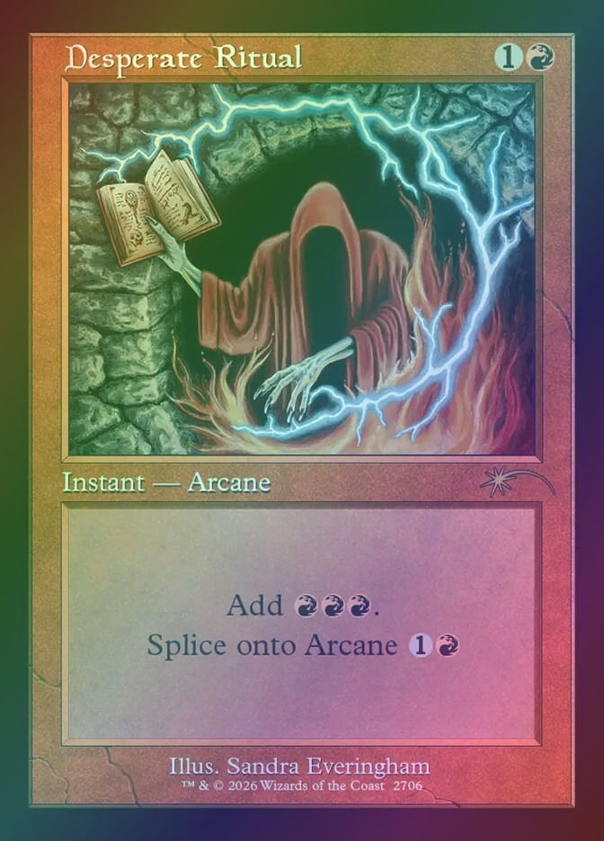Desperate Ritual (SLD) (2706) / Foil