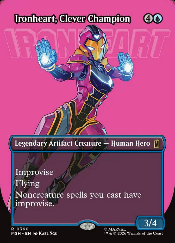 Ironheart, Clever Champion (MSH) (360) / Borderless