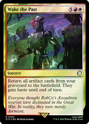 Wake the Past (pip) (749) / Surge Foil
