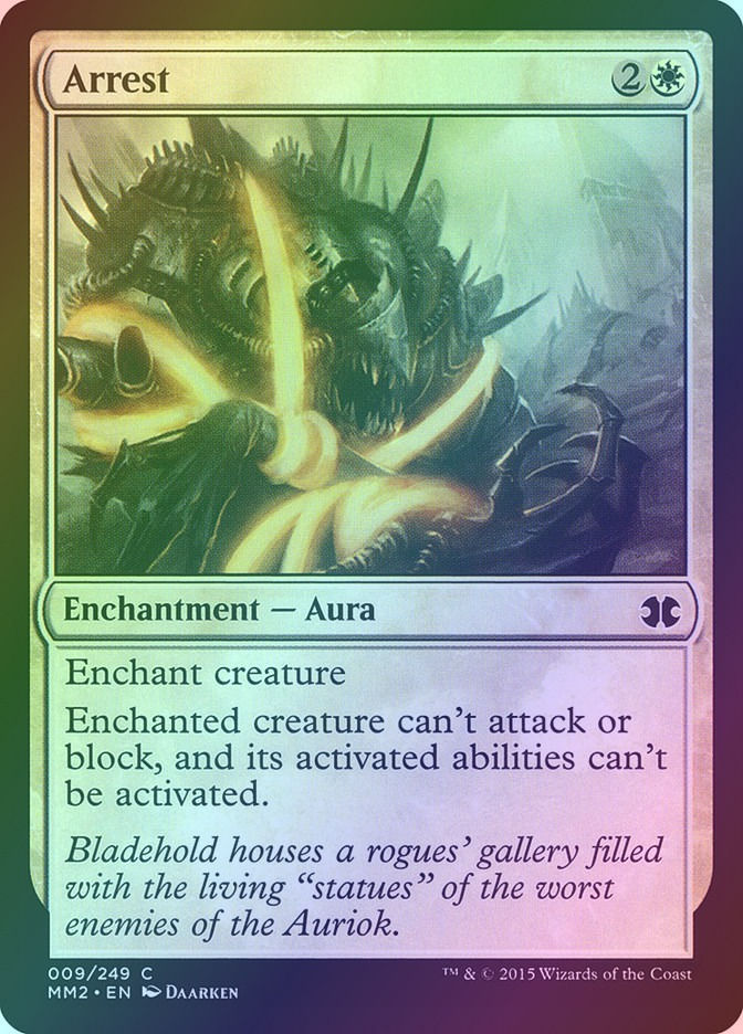 Arrest (MM2) (9) / Foil
