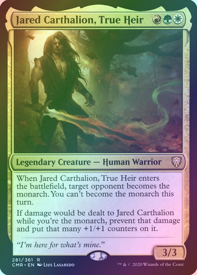 Jared Carthalion, True Heir (CMR) (281) / Foil