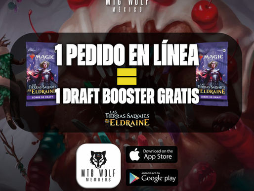 1 Pedido = 1 Draft Booster: ¡Descubre la magia de Wilds of Eldraine en MTG Wolf México! 🎉