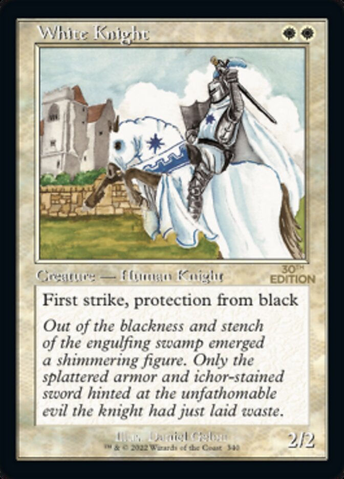 White Knight (30a) / Retro Frame