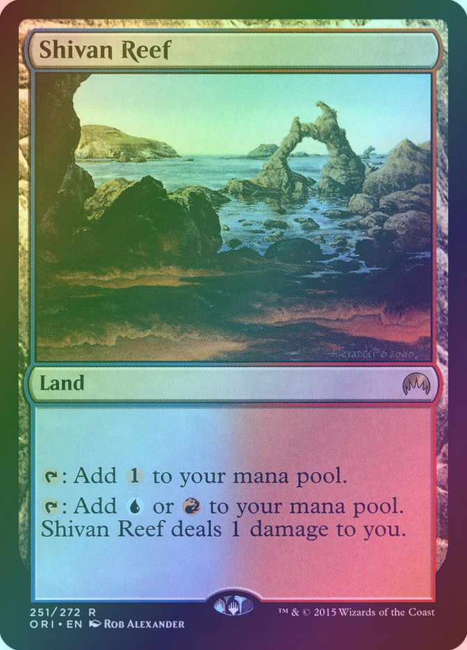 Shivan Reef (ORI) (251) / Foil