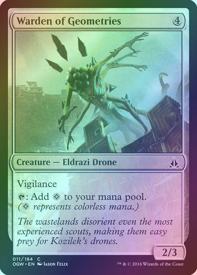 Warden of Geometries (OGW) (11) / Foil