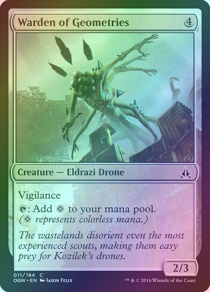 Warden of Geometries (OGW) (11) / Foil