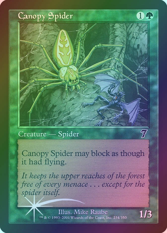 Canopy Spider (7ED) (234★) / Foil