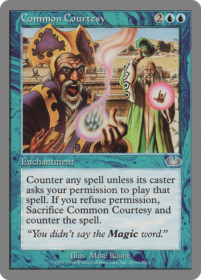 Common Courtesy (ugl)