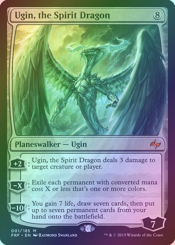 Ugin, the Spirit Dragon (FRF) (1) / Foil