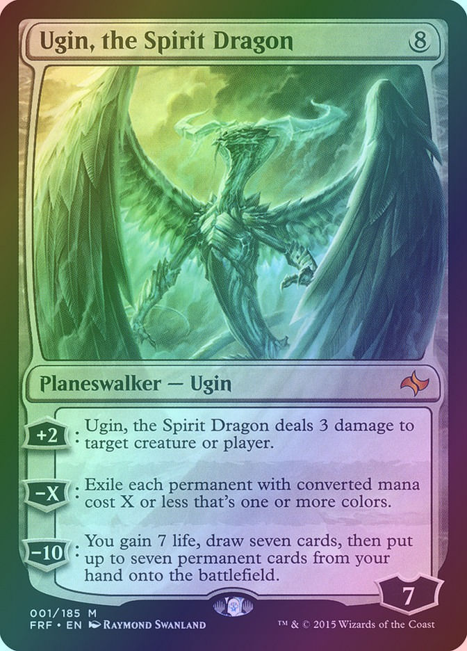 Ugin, the Spirit Dragon (FRF) (1) / Foil