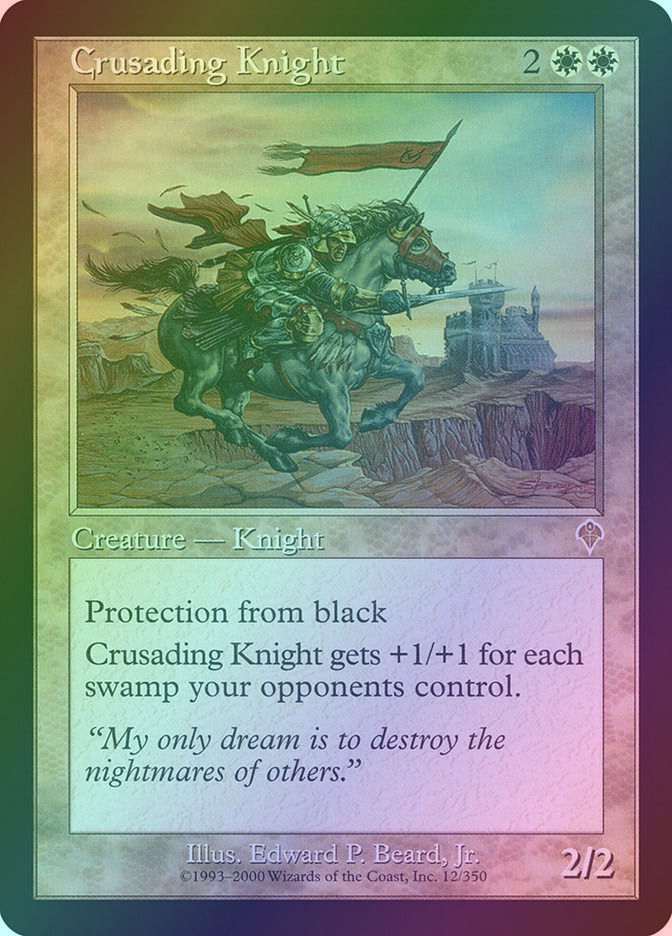 Crusading Knight (INV) (12) / Foil