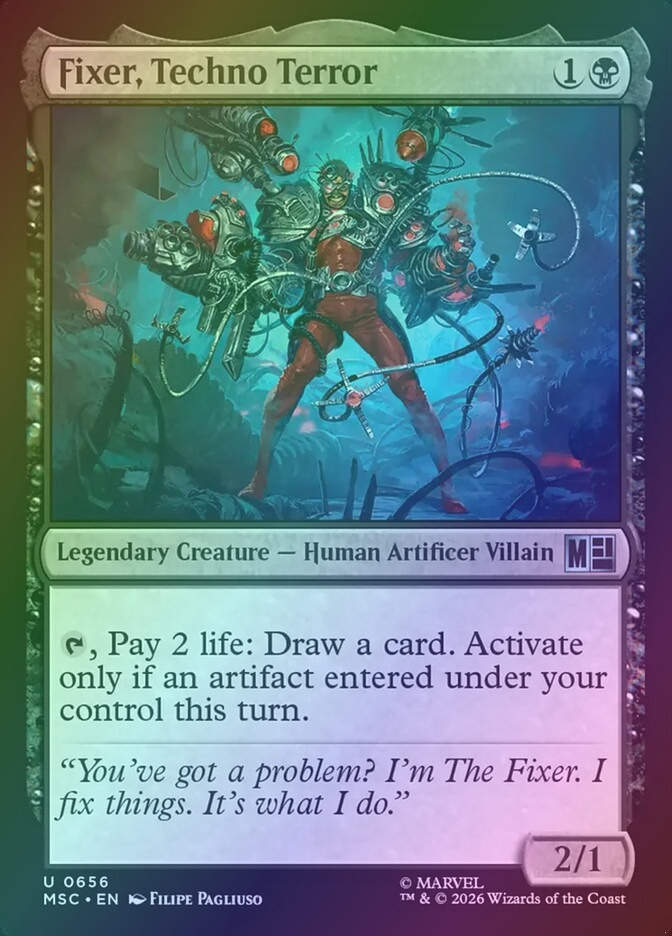 Fixer, Techno Terror (MSC) (656) / Foil