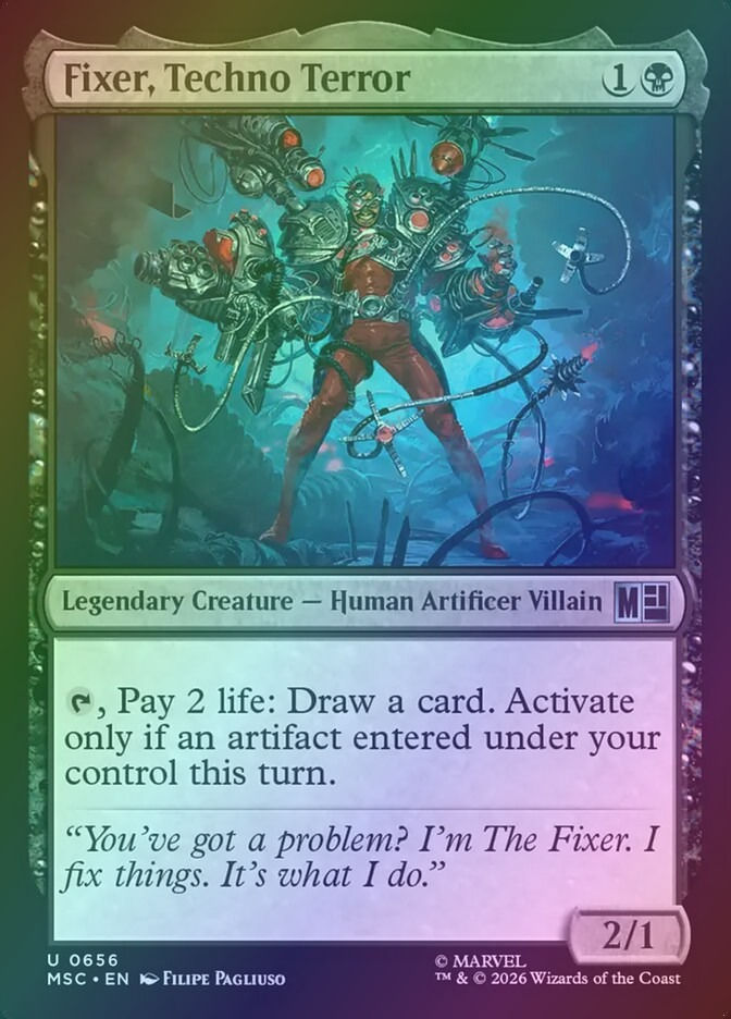 Fixer, Techno Terror (MSC) (656) / Foil