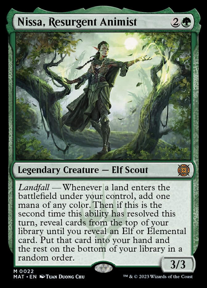 Nissa, Resurgent Animist (MAT)