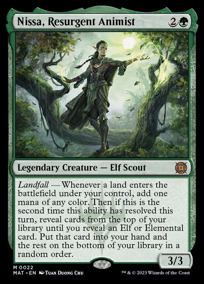 Nissa, Resurgent Animist (MAT)