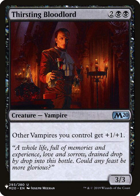 Thirsting Bloodlord (PLST) (M20-293)
