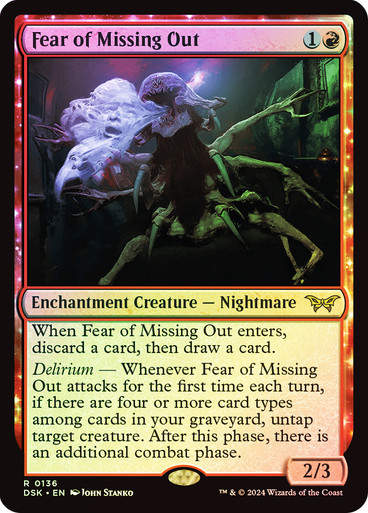 Fear of Missing Out (DSK) (136) / Foil