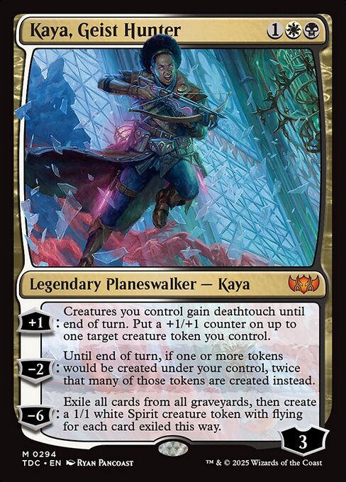 Kaya, Geist Hunter (TDC) (294)