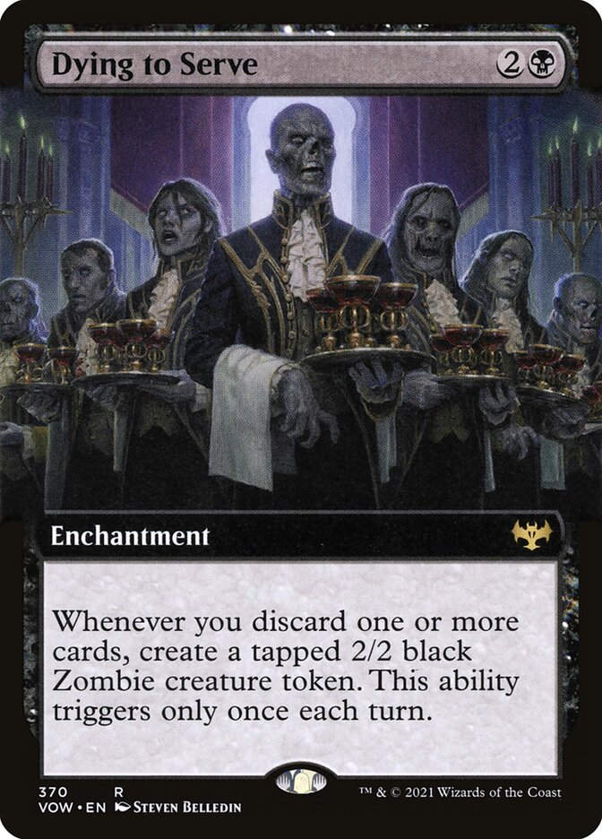 Dying to Serve (VOW) (370) / Extended Art