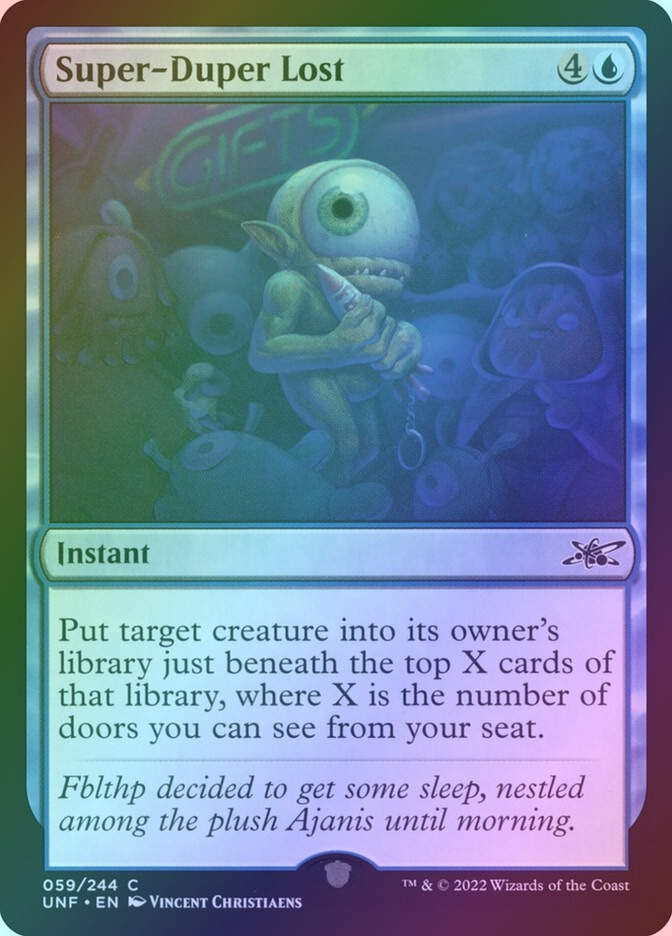 Super-Duper Lost (UNF) (59) / Foil
