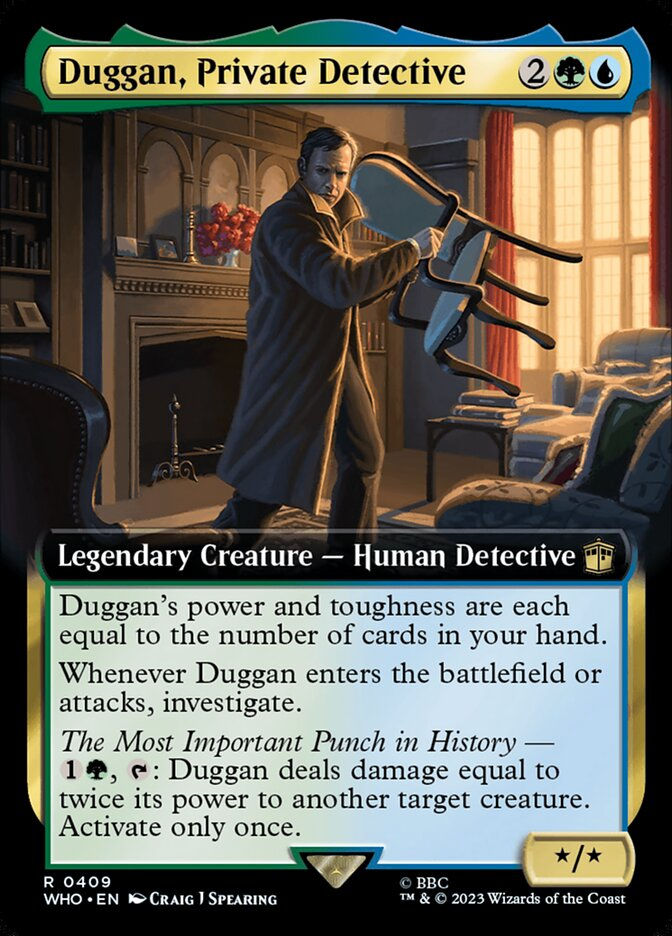 Duggan, Private Detective (WHO) (409) / Extended Art