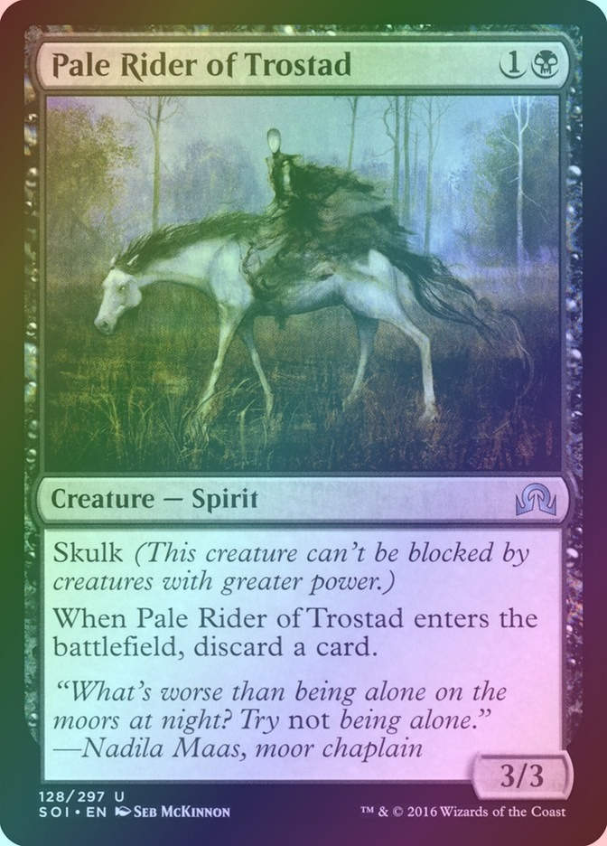 Pale Rider of Trostad (SOI) (128) / Foil