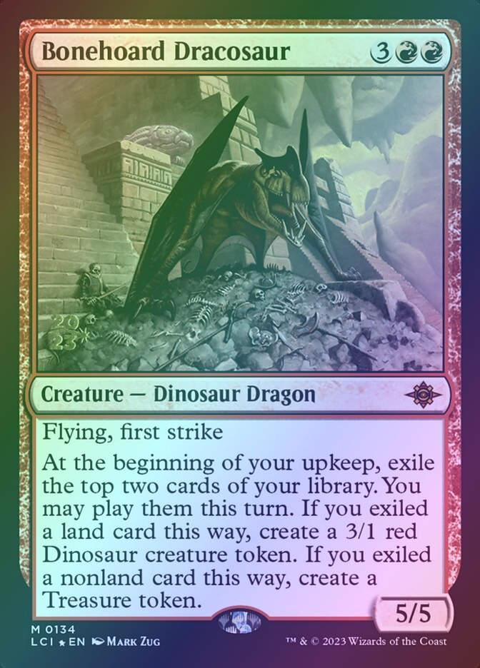 Bonehoard Dracosaur (PLCI) (134s) / Foil